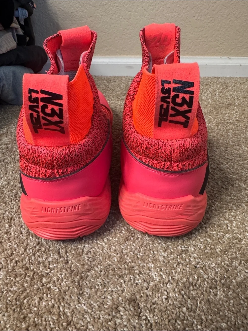 Adidas N3XT L3V3L 2020 FW9246 sneakers Coral/Pink Slip-ON sock style SZ 10.5